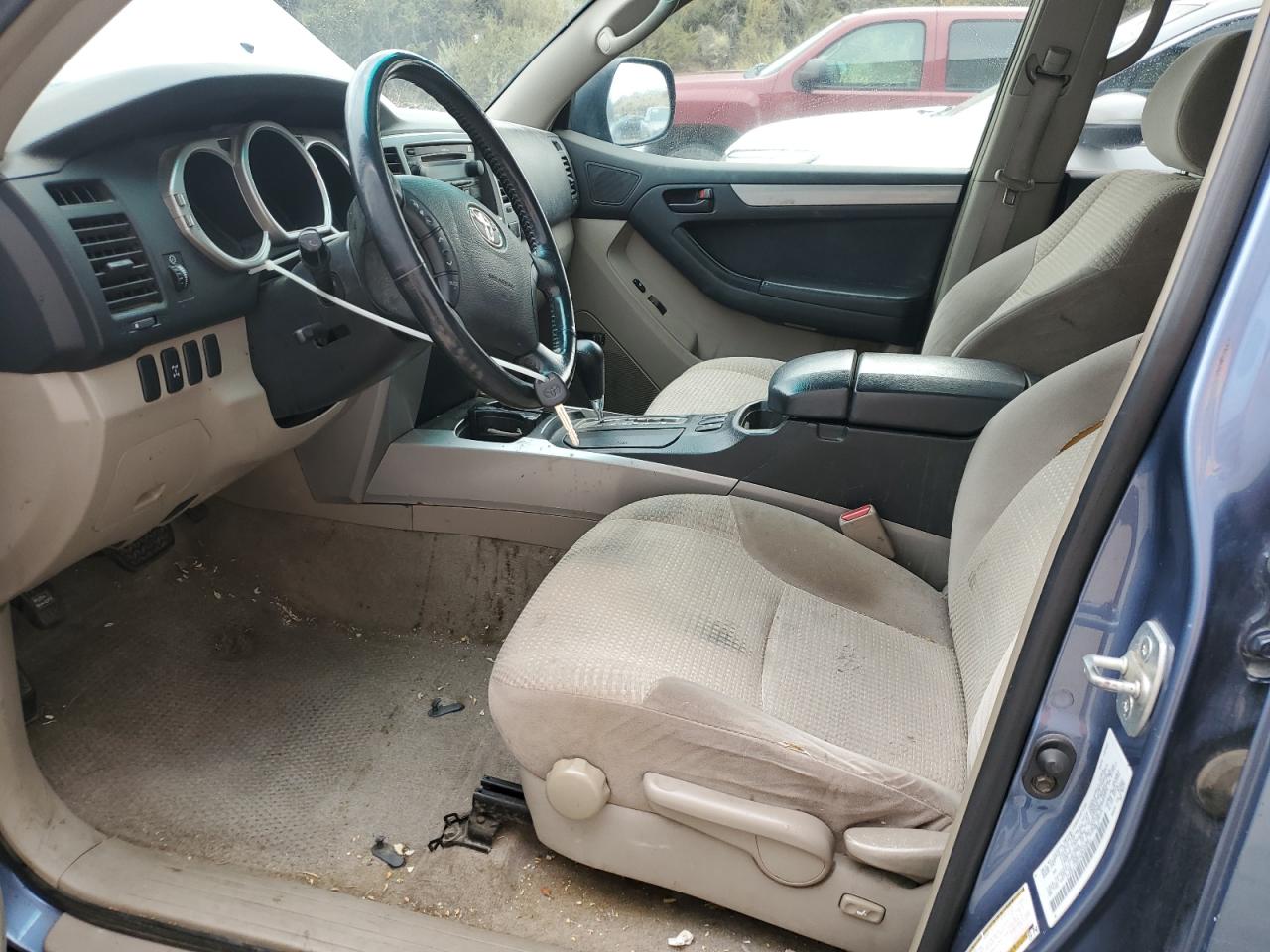 2004 Toyota 4Runner VIN JTEBT14R140030057 Copart auction photo, side damage thumbnail 7