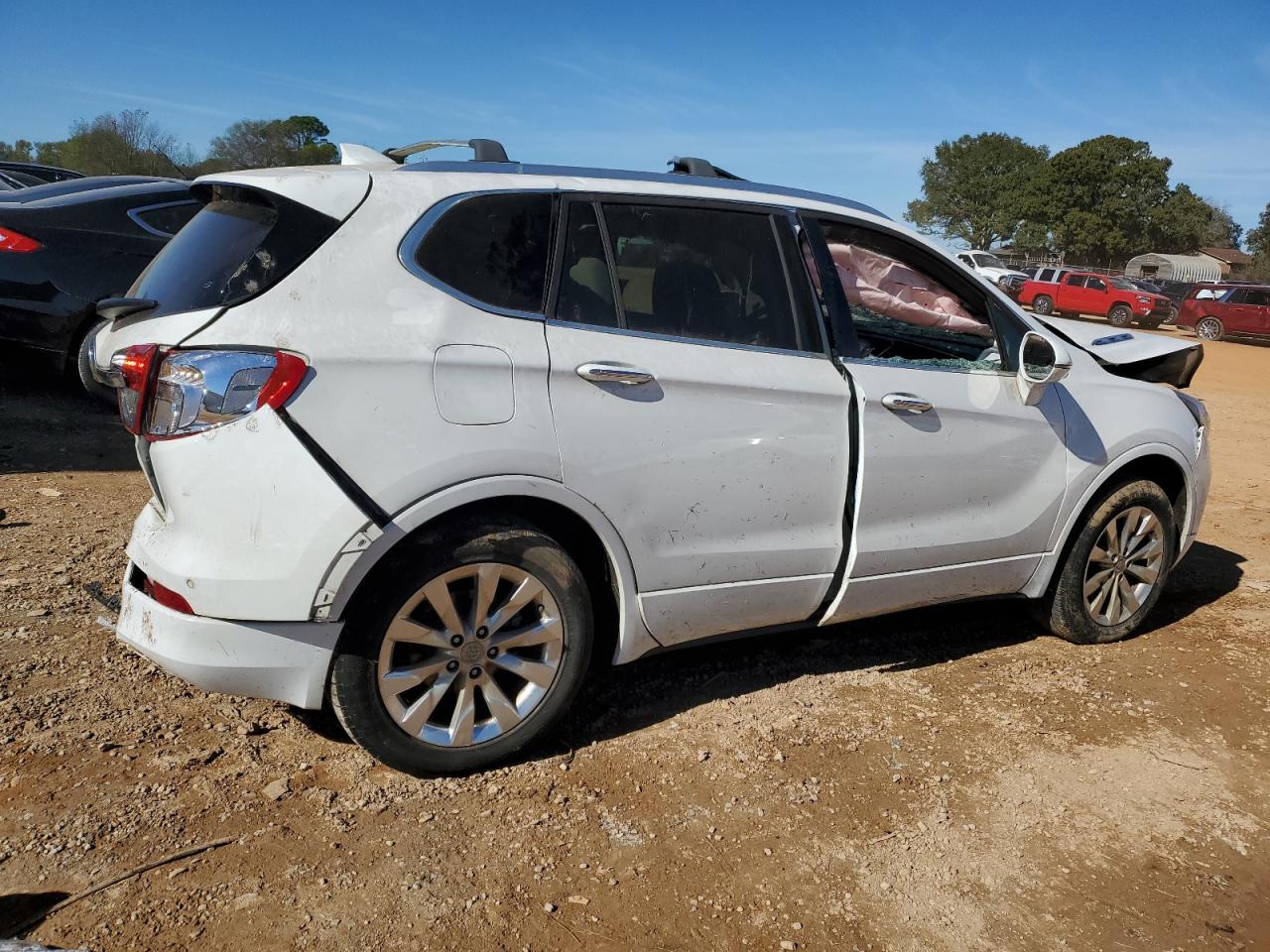 2017 Buick Envision VIN LRBFXBSA1HD111246 Copart auction photo, rollover damage thumbnail 3
