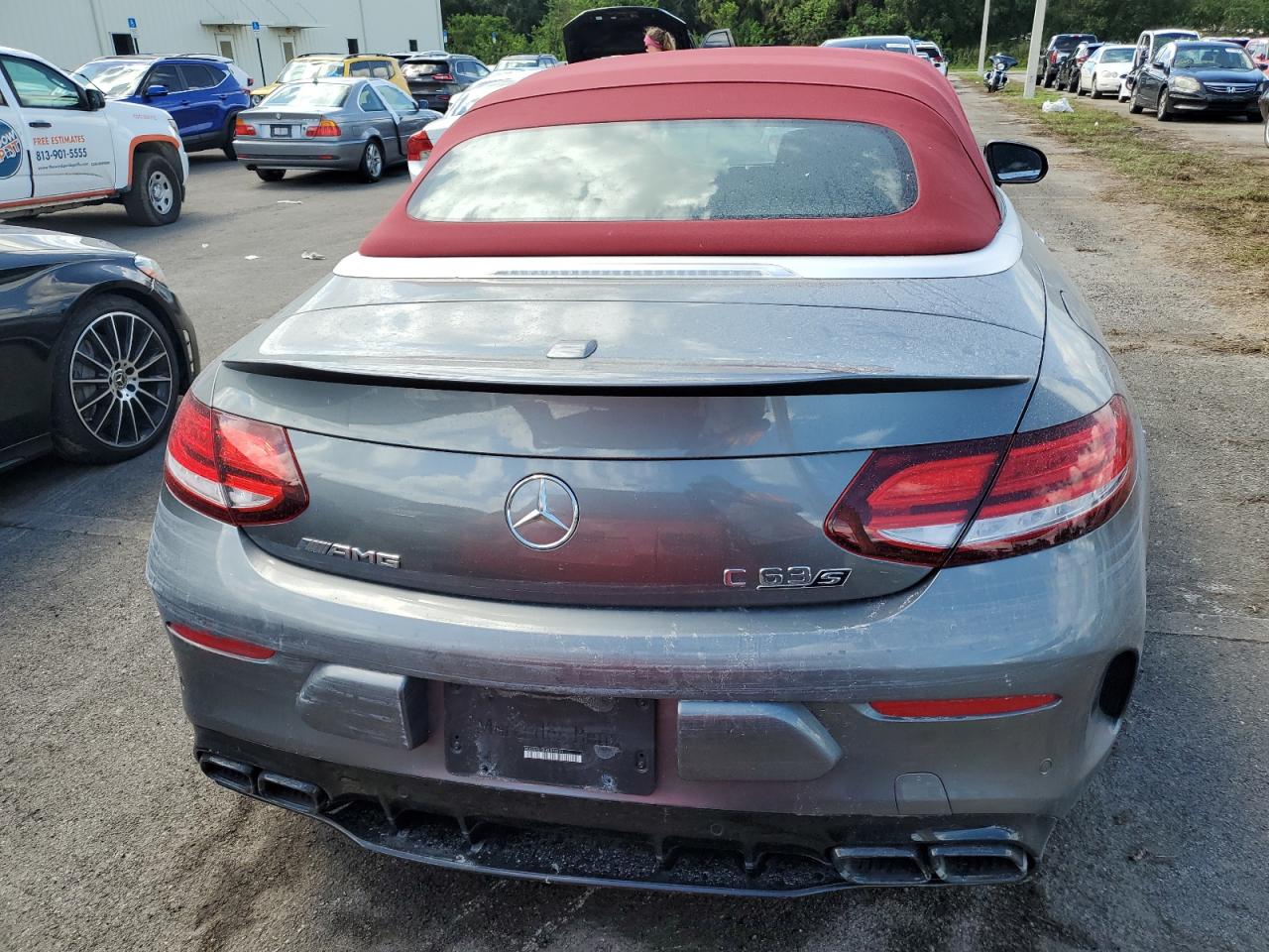 2019 Mercedes-Benz C-klasse VIN WDDWK8HB5KF898920 Copart auction photo, water/flood damage thumbnail 6