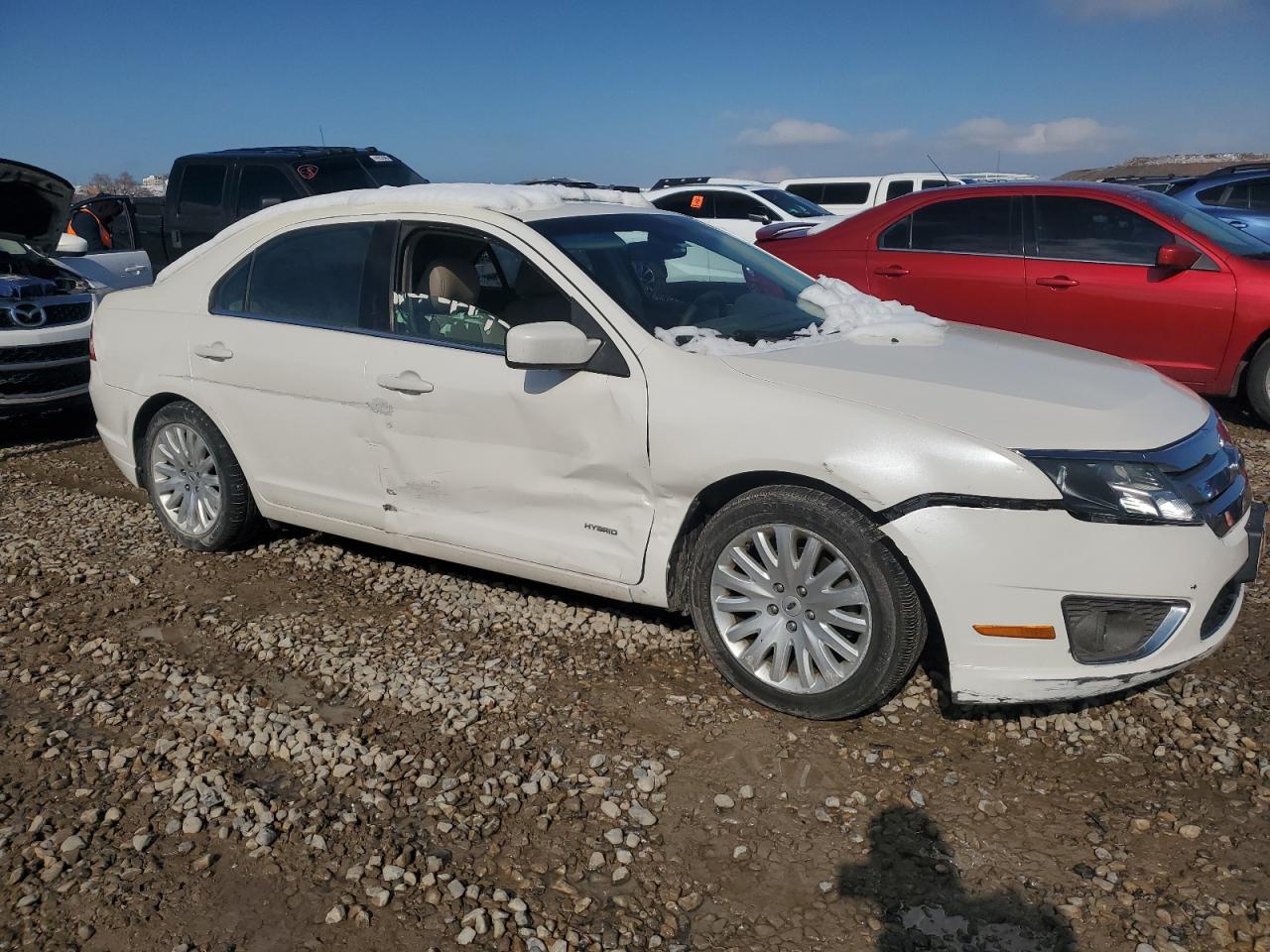 2012 Ford Fusion VIN 3FADP0L34CR205267 Copart auction photo, all over damage thumbnail 4