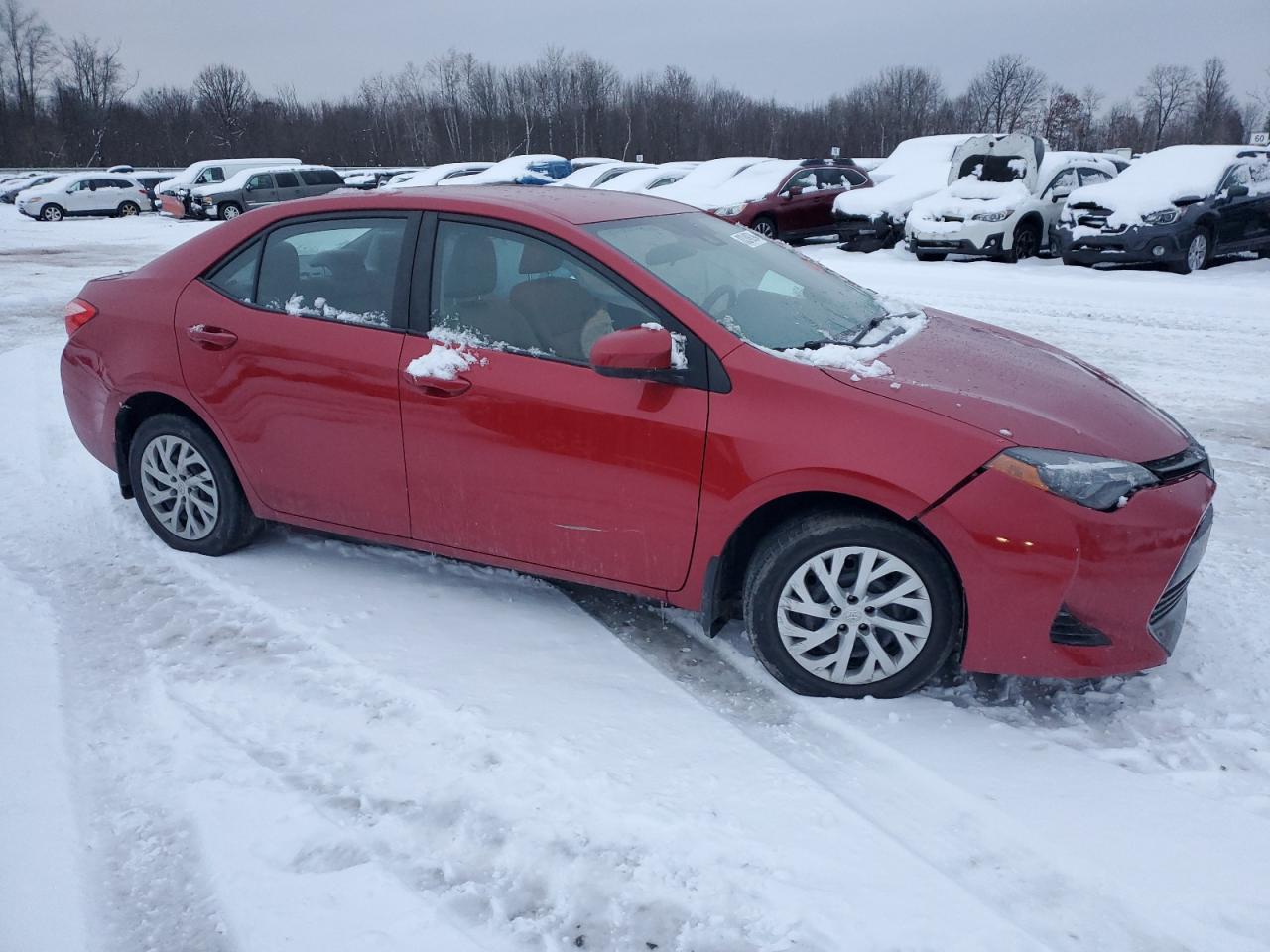 2019 Toyota Corolla VIN 2T1BURHE9KC204628 Copart auction photo, side damage thumbnail 4