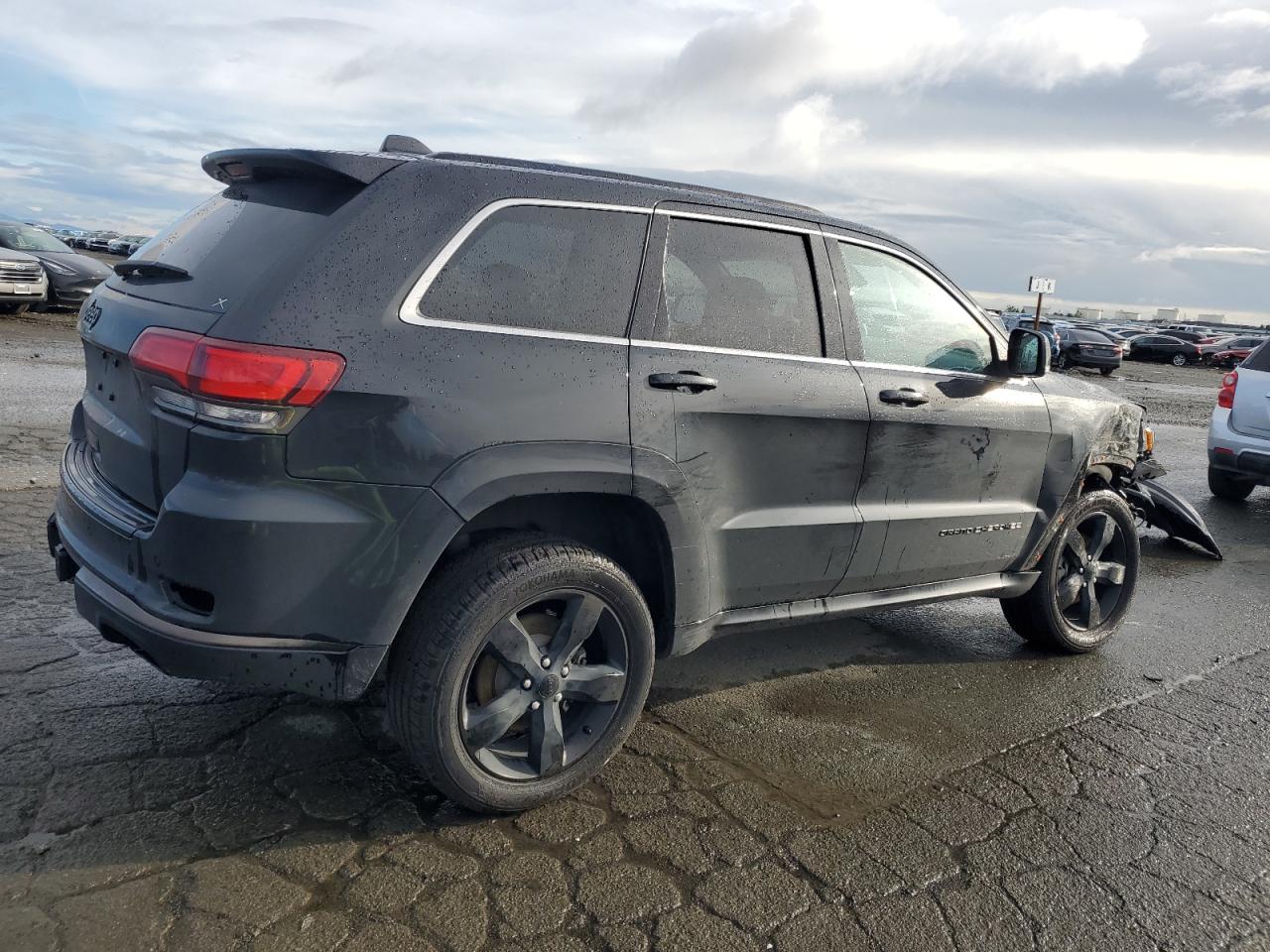 2015 Jeep Grand Cherokee VIN 1C4RJFCG7FC241528 Copart auction photo, front end damage thumbnail 3