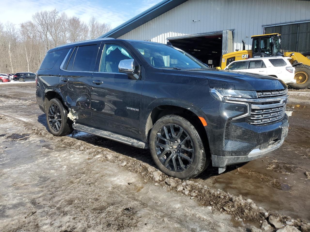 2022 Chevrolet Tahoe VIN 1GNSKSKD6NR328810 Copart auction photo, side / minor dent/scratches damage thumbnail 4