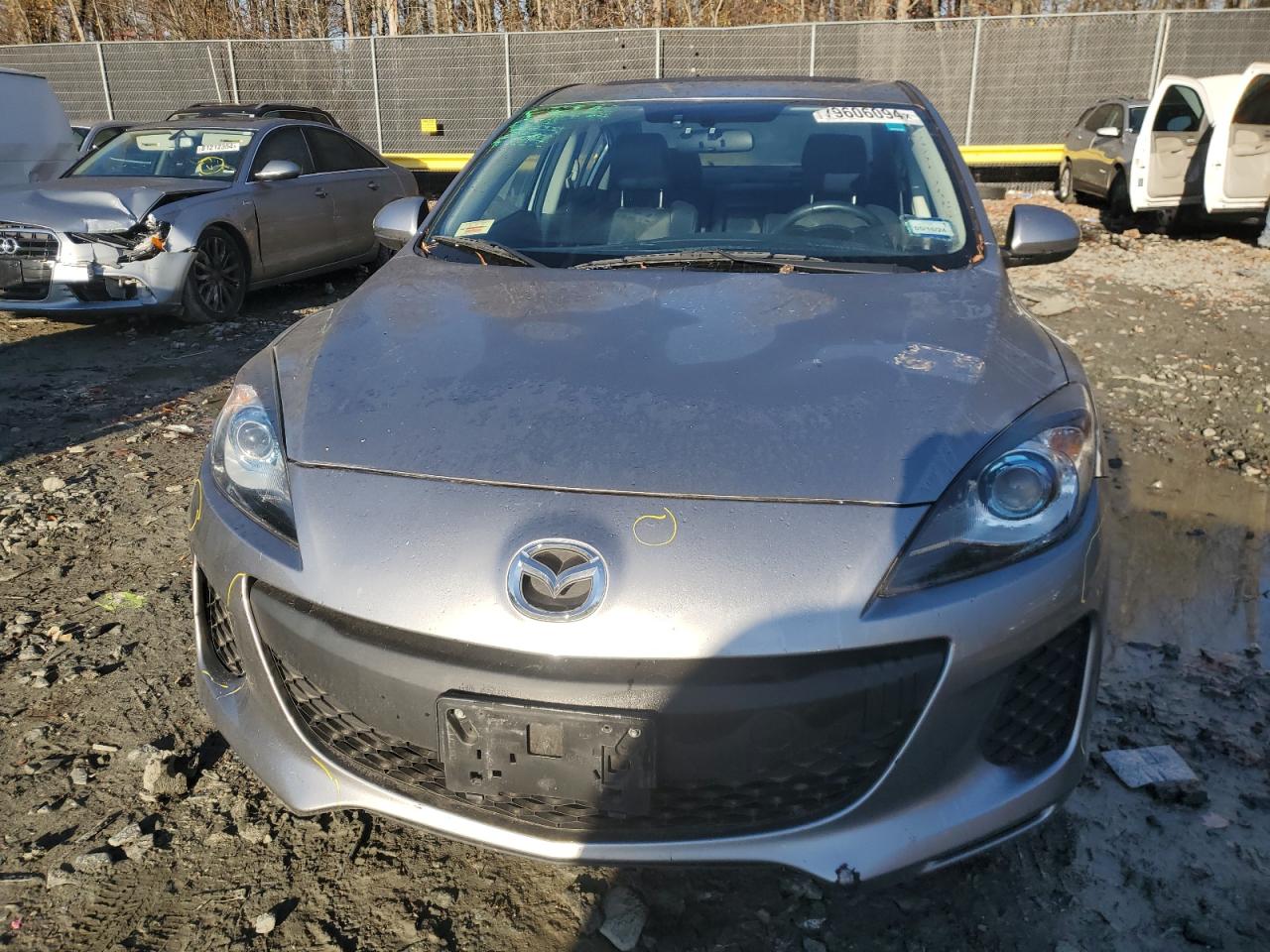 2012 Mazda 3 VIN JM1BL1W87C1557876 Copart auction photo, rear end / side damage thumbnail 5
