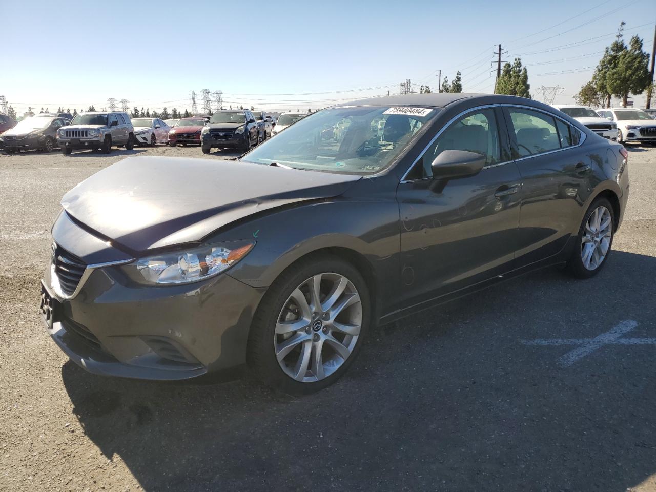 2016 Mazda 6 VIN JM1GJ1V55G1427555