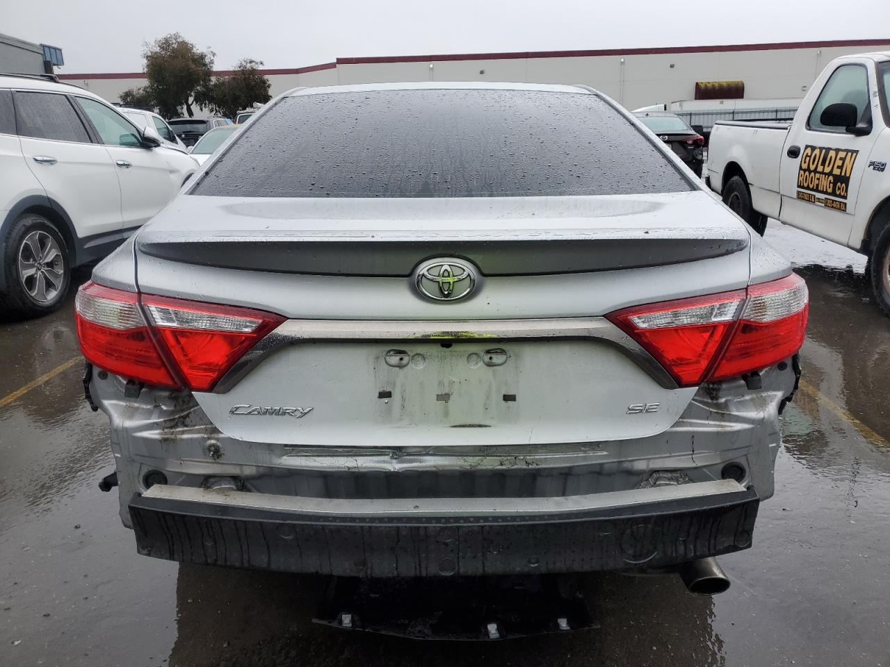 2015 Toyota Camry VIN 4T1BF1FK9FU081731 Copart auction photo, rear end / front end damage thumbnail 6