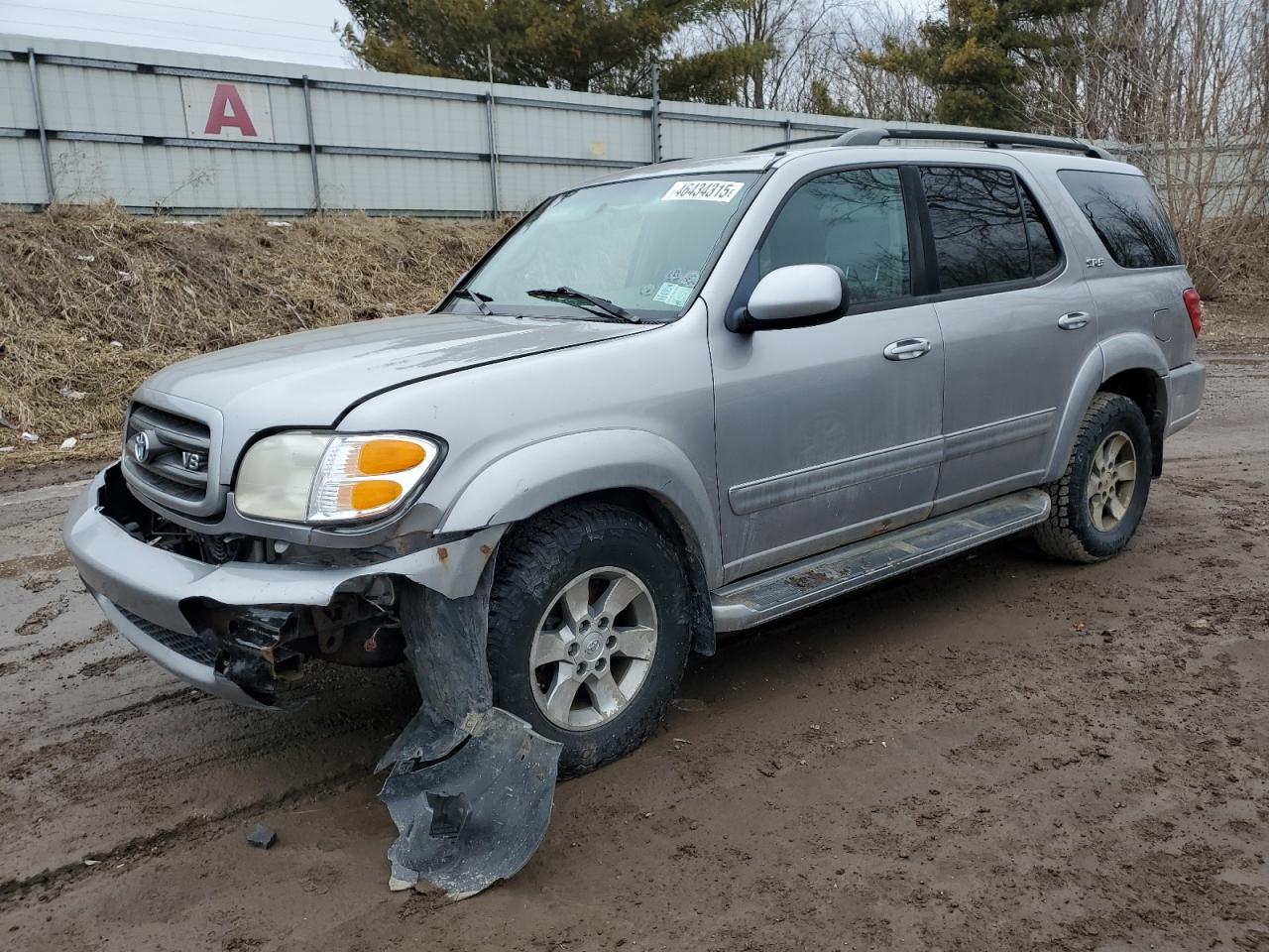 2001 Toyota Sequoia VIN 5TDBT44A51S012301