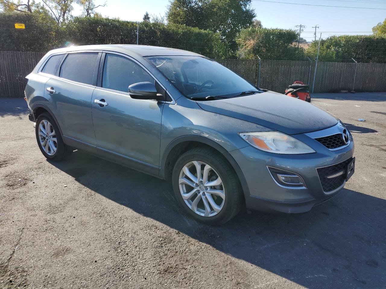 2012 Mazda CX-9 VIN JM3TB3DV4C0333604 Copart auction photo, rear end / side damage thumbnail 4