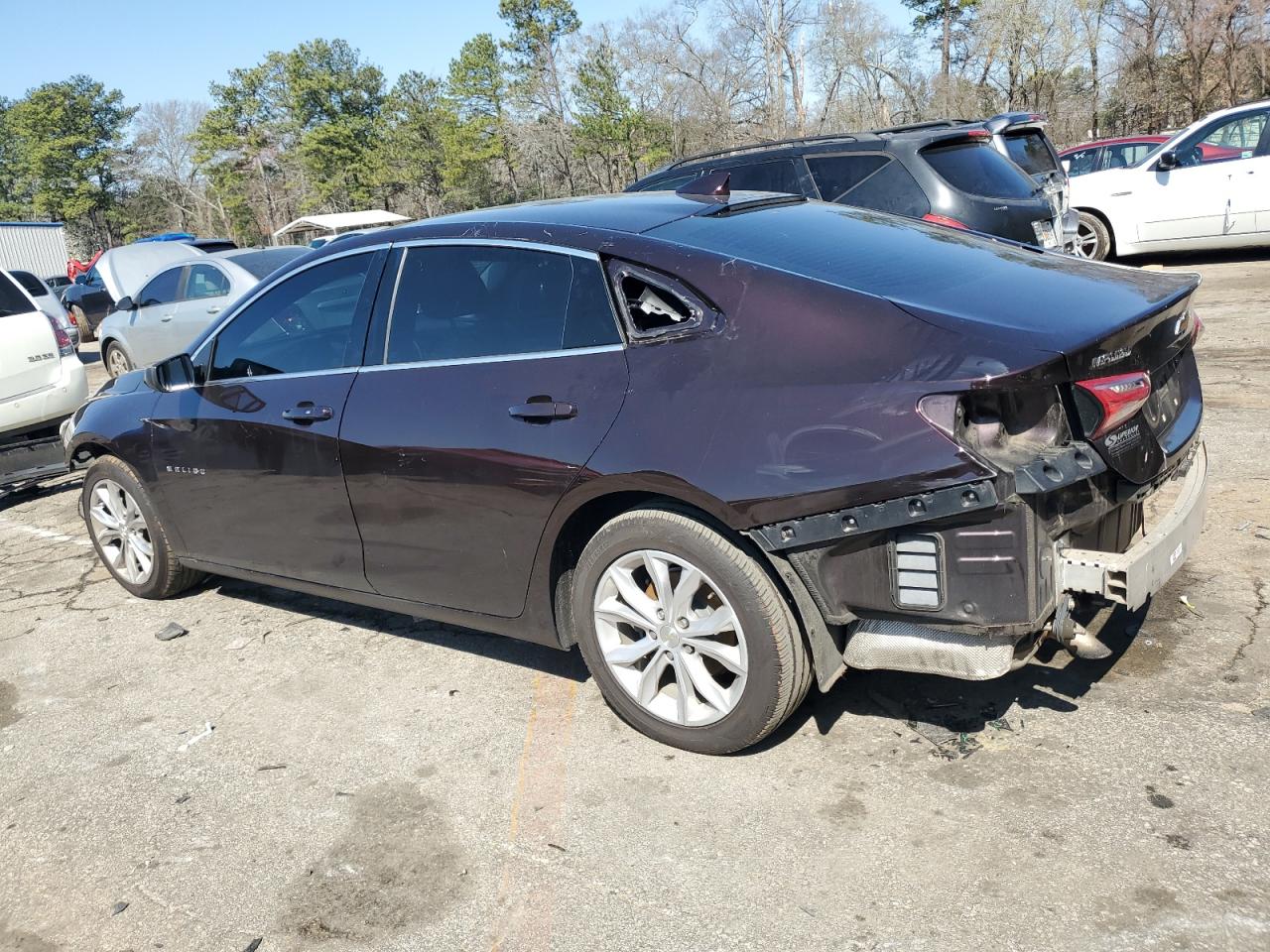 2020 Chevrolet Malibu VIN 1G1ZD5ST9LF090629 Copart auction photo, front end damage thumbnail 2
