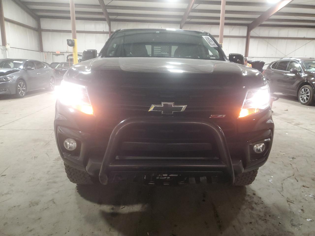 2021 Chevrolet Colorado VIN 1GCGTDEN0M1183398 Copart auction photo, undercarriage / front end damage thumbnail 5