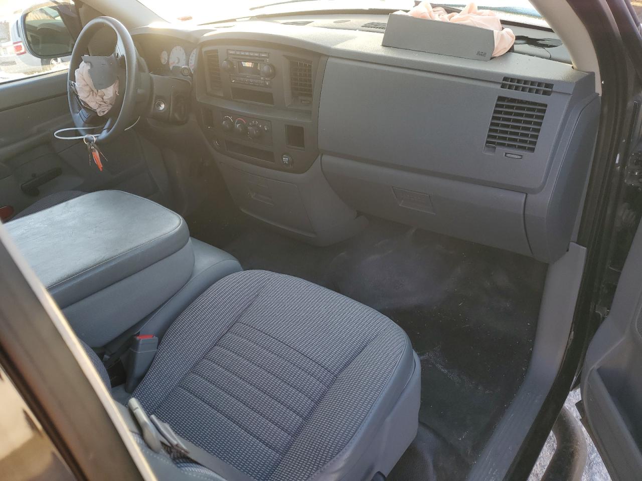 2008 Dodge RAM VIN 1D7HA16K38J207895 Copart auction photo, front end / undercarriage damage thumbnail 8