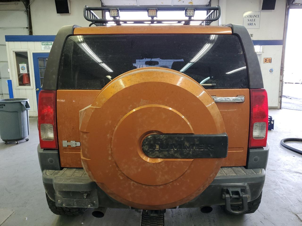 2007 Hummer H3 VIN 5GTDN13E178226908 Copart auction photo, front end damage thumbnail 6