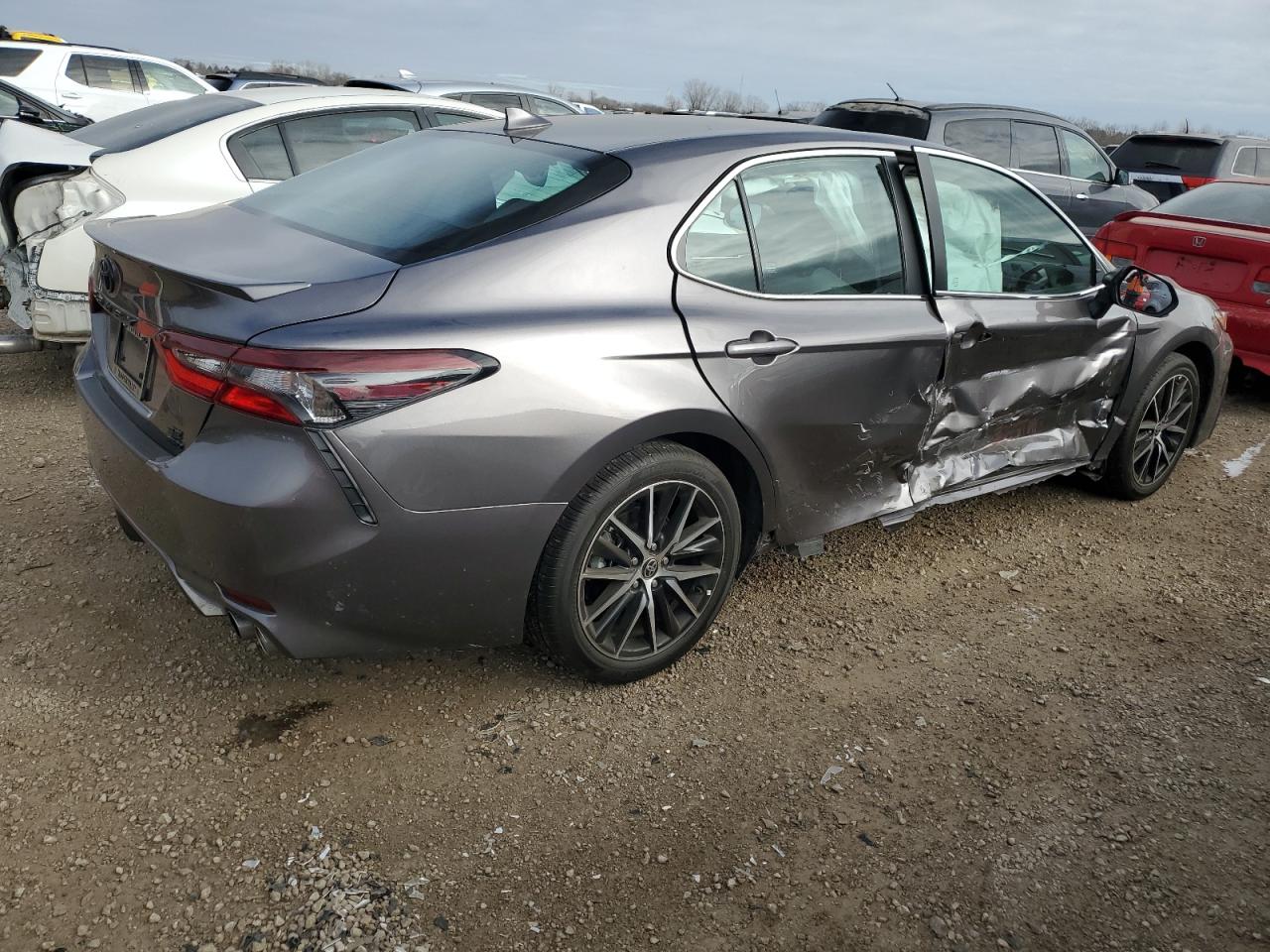 2024 Toyota Camry VIN 4T1G11BK8RU111901 Copart auction photo, side / minor dent/scratches damage thumbnail 3