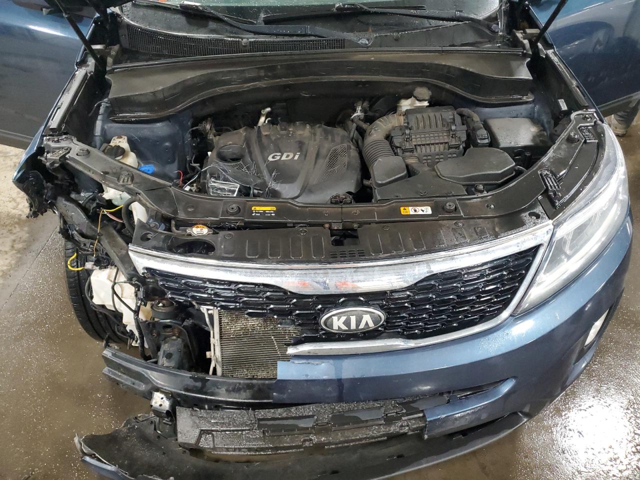 2014 KIA Sorento VIN 5XYKTDA67EG469999 Copart auction photo, front end damage thumbnail 13