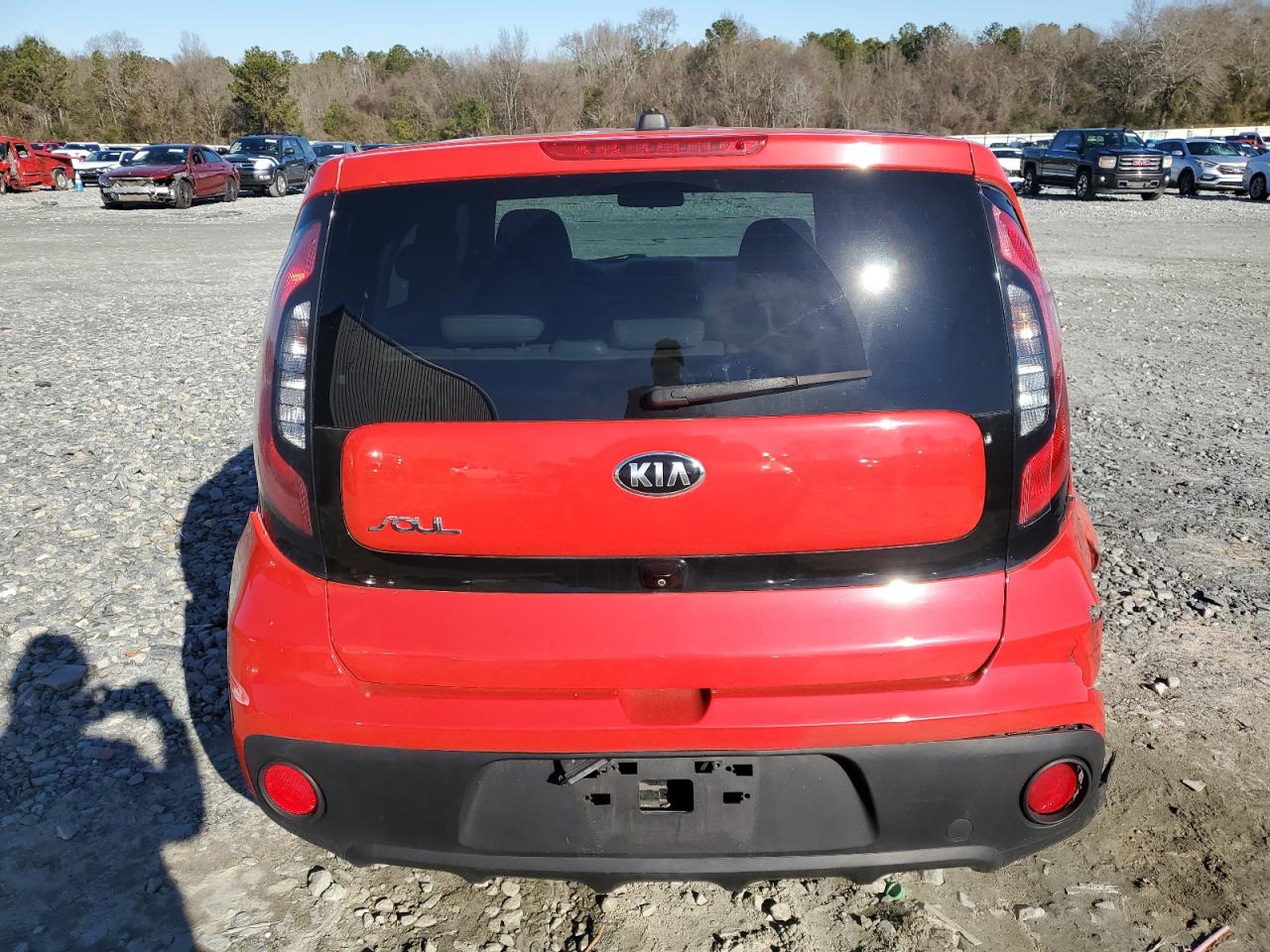 2019 KIA Soul VIN KNDJN2A21K7659331 Copart auction photo, all over damage thumbnail 6
