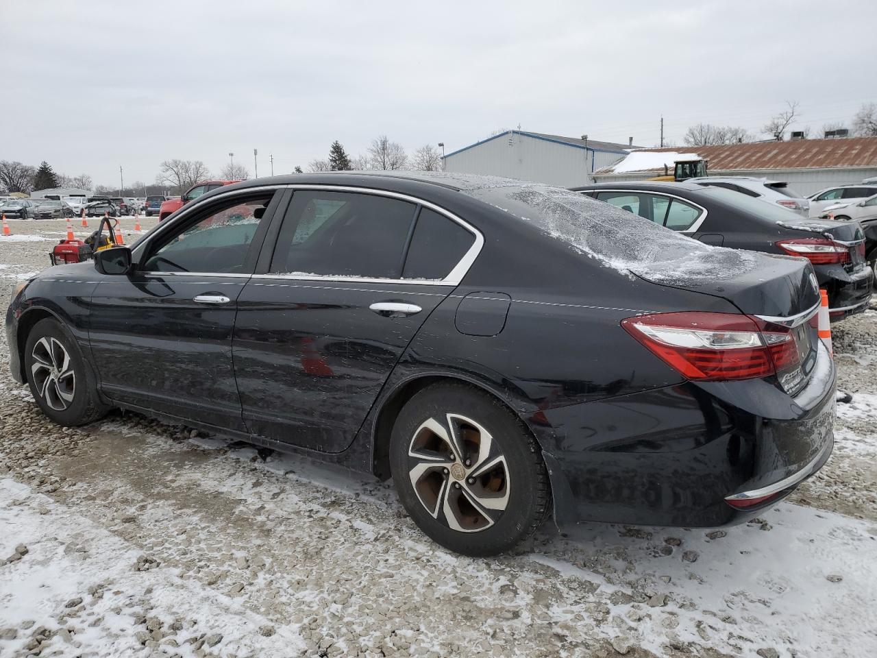 2017 Honda Accord VIN 1HGCR2F35HA204459 Copart auction photo, front end / rear end damage thumbnail 2