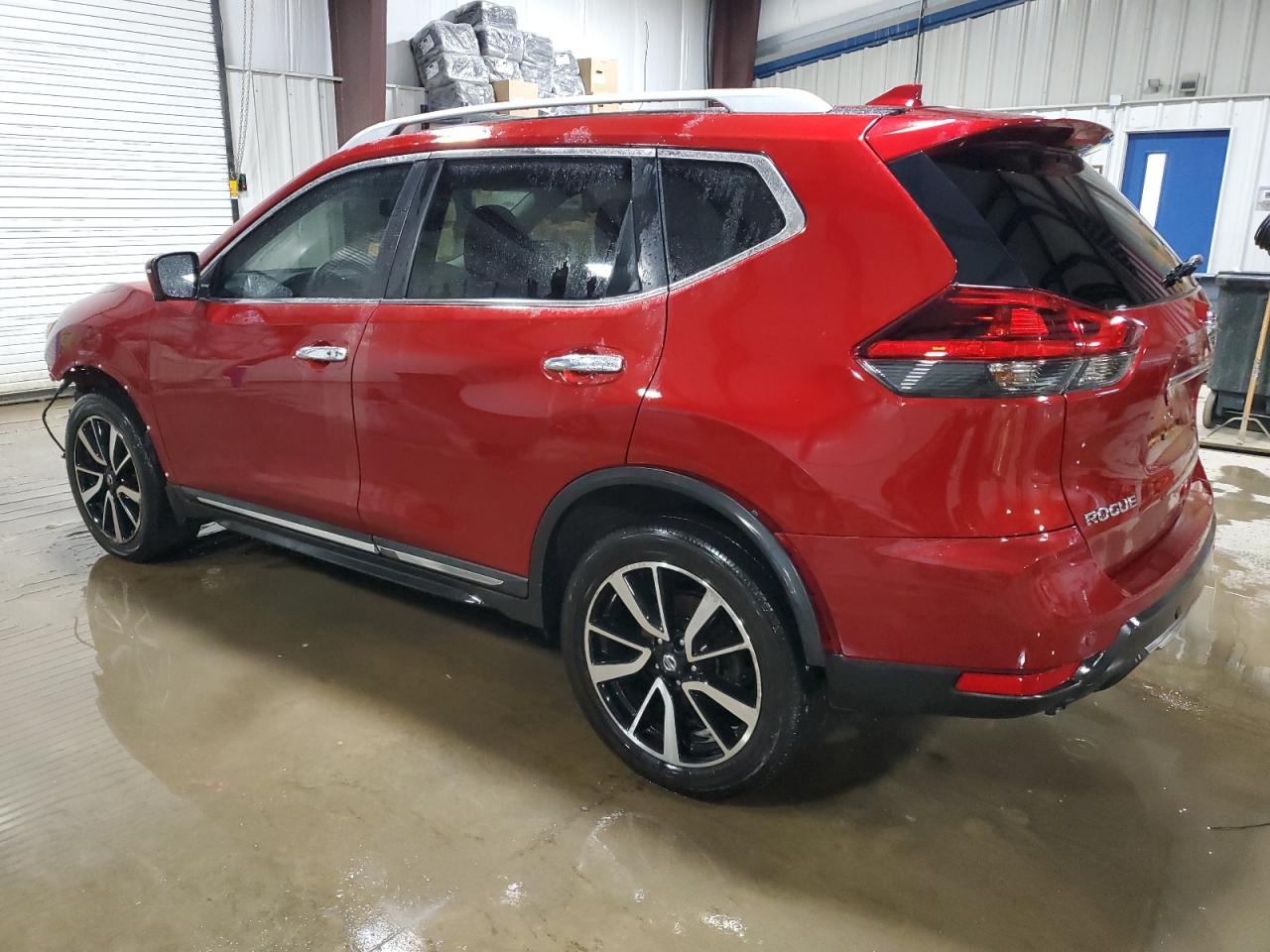 2020 Nissan Rogue VIN 5N1AT2MV6LC717787 Copart auction photo, front end / rear end damage thumbnail 2