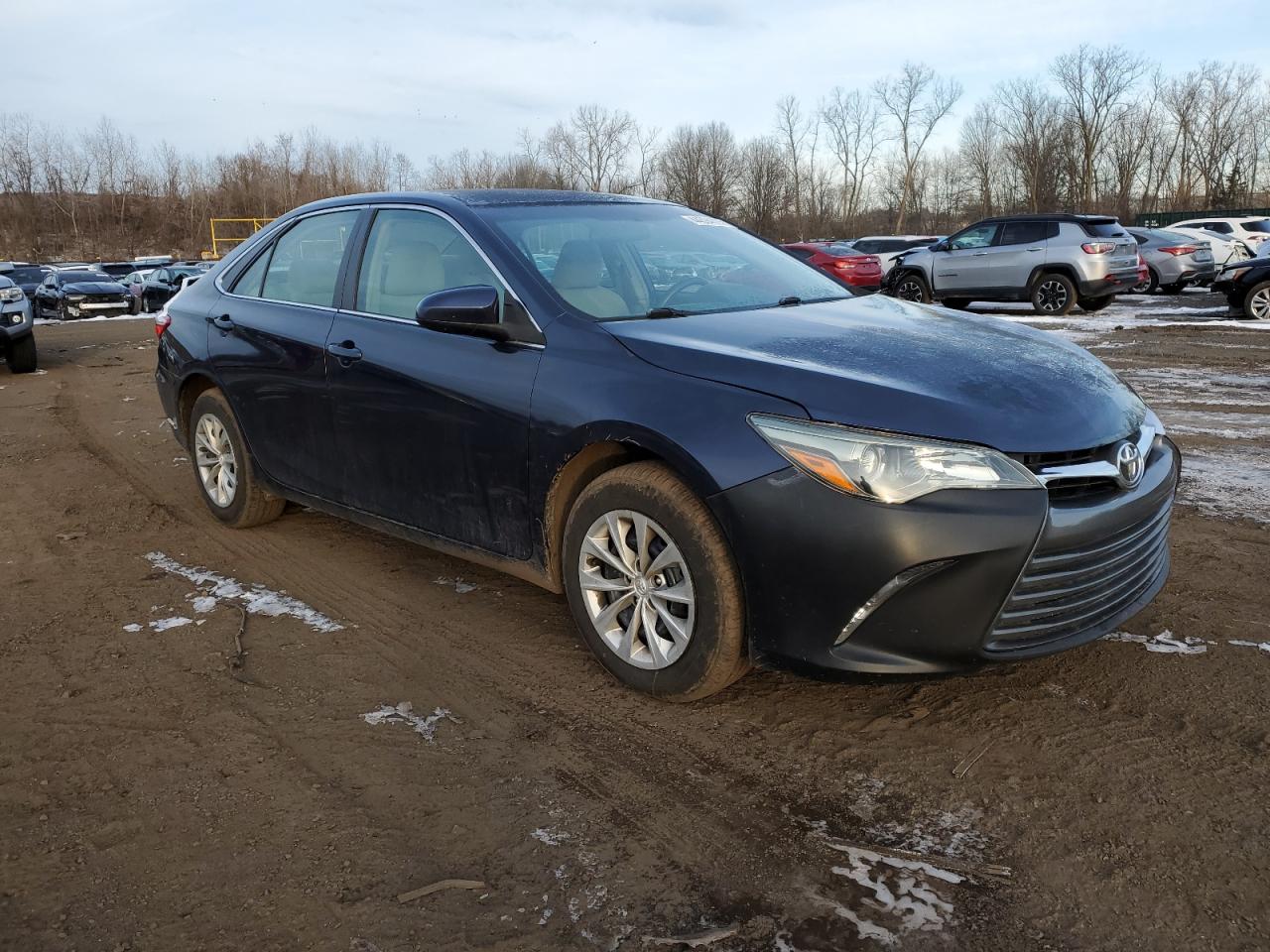 2015 Toyota Camry VIN 4T4BF1FK6FR453290 Copart auction photo, rear end damage thumbnail 4