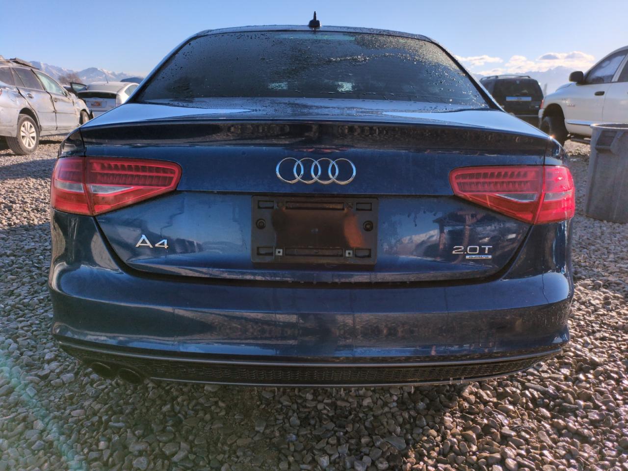 2014 Audi A4 VIN WAUBFAFL3EN033449 Copart auction photo, side damage thumbnail 6