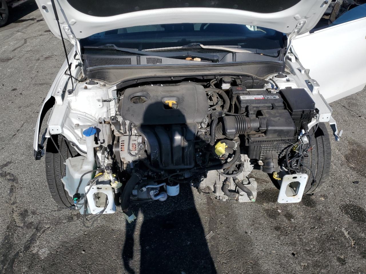 2019 KIA Forte VIN 3KPF24AD6KE080928 Copart auction photo, front end / minor dent/scratches damage thumbnail 11