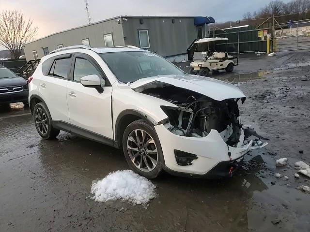 2016 Mazda CX-5 VIN JM3KE4DY3G0655613 Copart auction photo, front end damage thumbnail 12