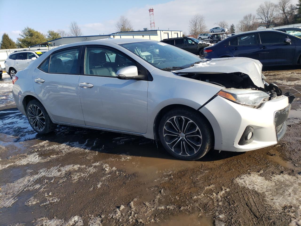 2016 Toyota Corolla VIN 2T1BURHE5GC655787 Copart auction photo, front end / minor dent/scratches damage thumbnail 4