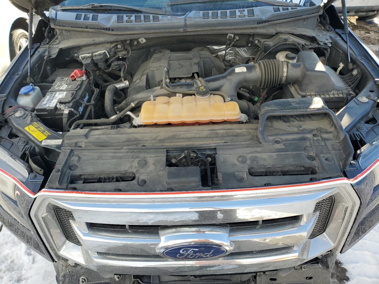 2016 Ford F-150 VIN 1FTEX1EP3GKF49851 Copart auction photo, front end damage thumbnail 11