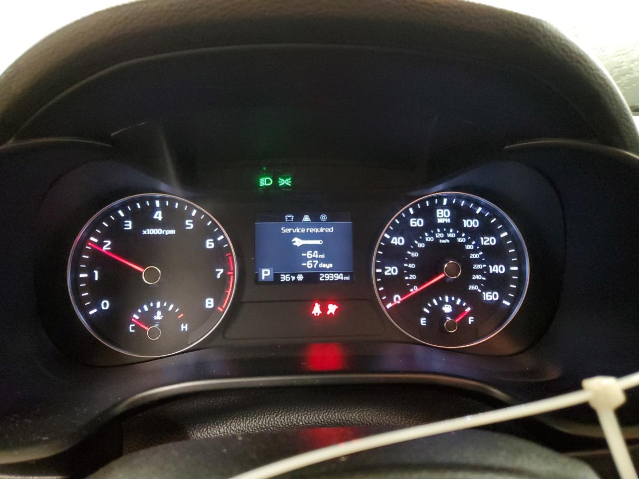 2020 KIA Forte VIN 3KPF24AD9LE261099 Copart auction photo, rear end damage thumbnail 9