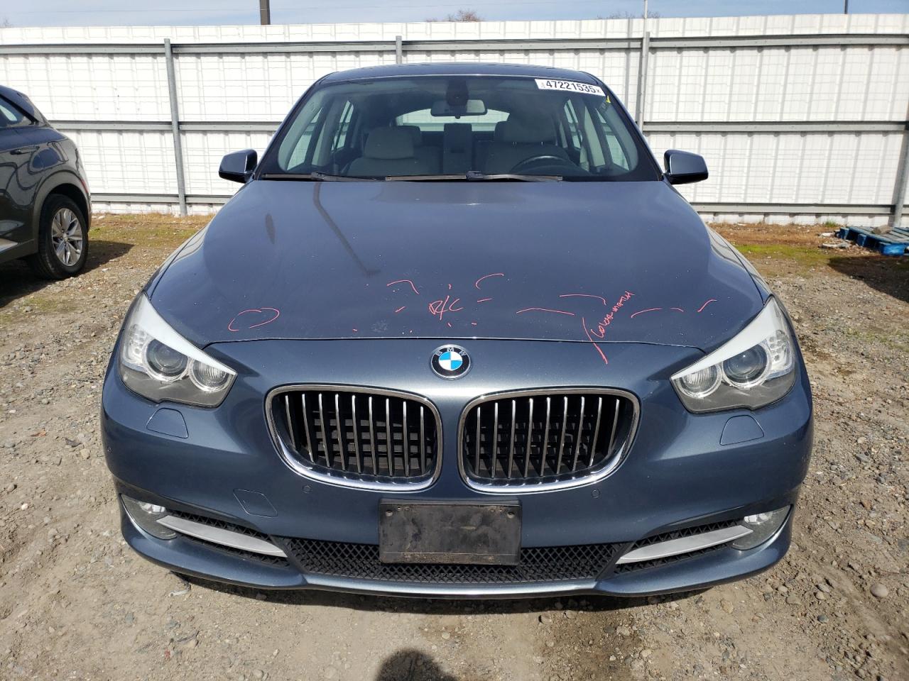 2011 BMW 5er VIN WBASP2C55BC337656 Copart auction photo, rear end damage thumbnail 5