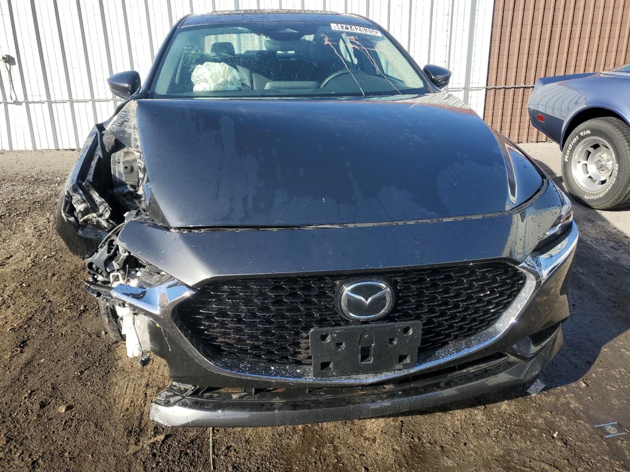 2024 Mazda 3 VIN 3MZBPACM7RM418507 Copart auction photo, front end / side damage thumbnail 5