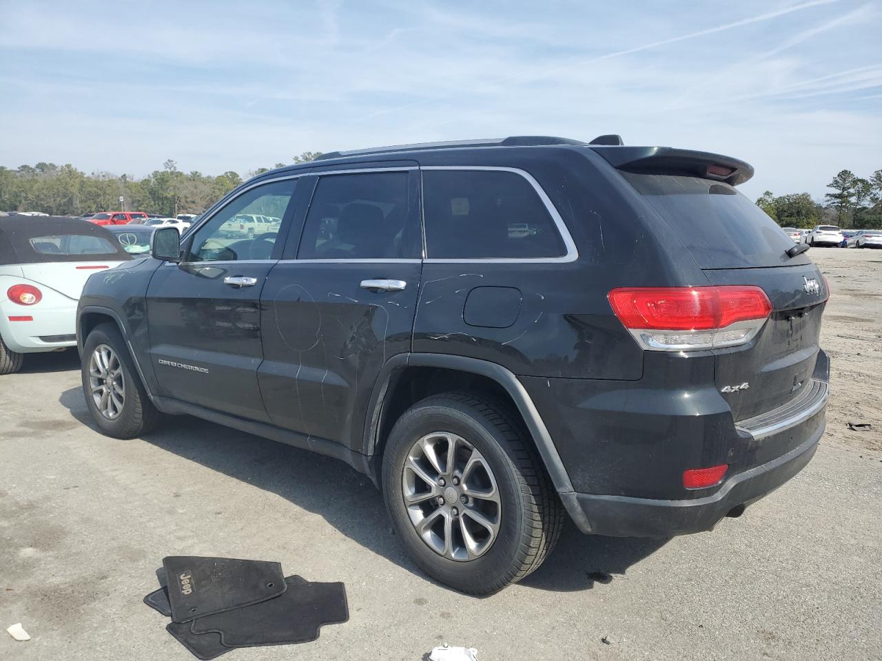 2014 Jeep Grand Cherokee VIN 1C4RJFBT2EC216291 Copart auction photo, front end damage thumbnail 2