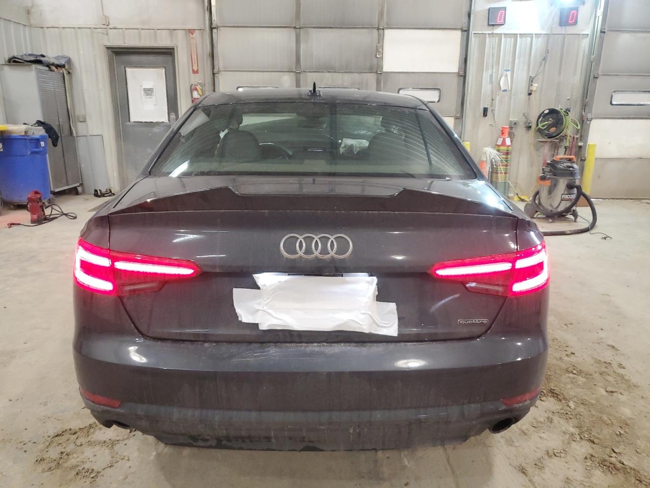 2017 Audi A4 VIN WAUANAF42HA159546 Copart auction photo, front end damage thumbnail 6