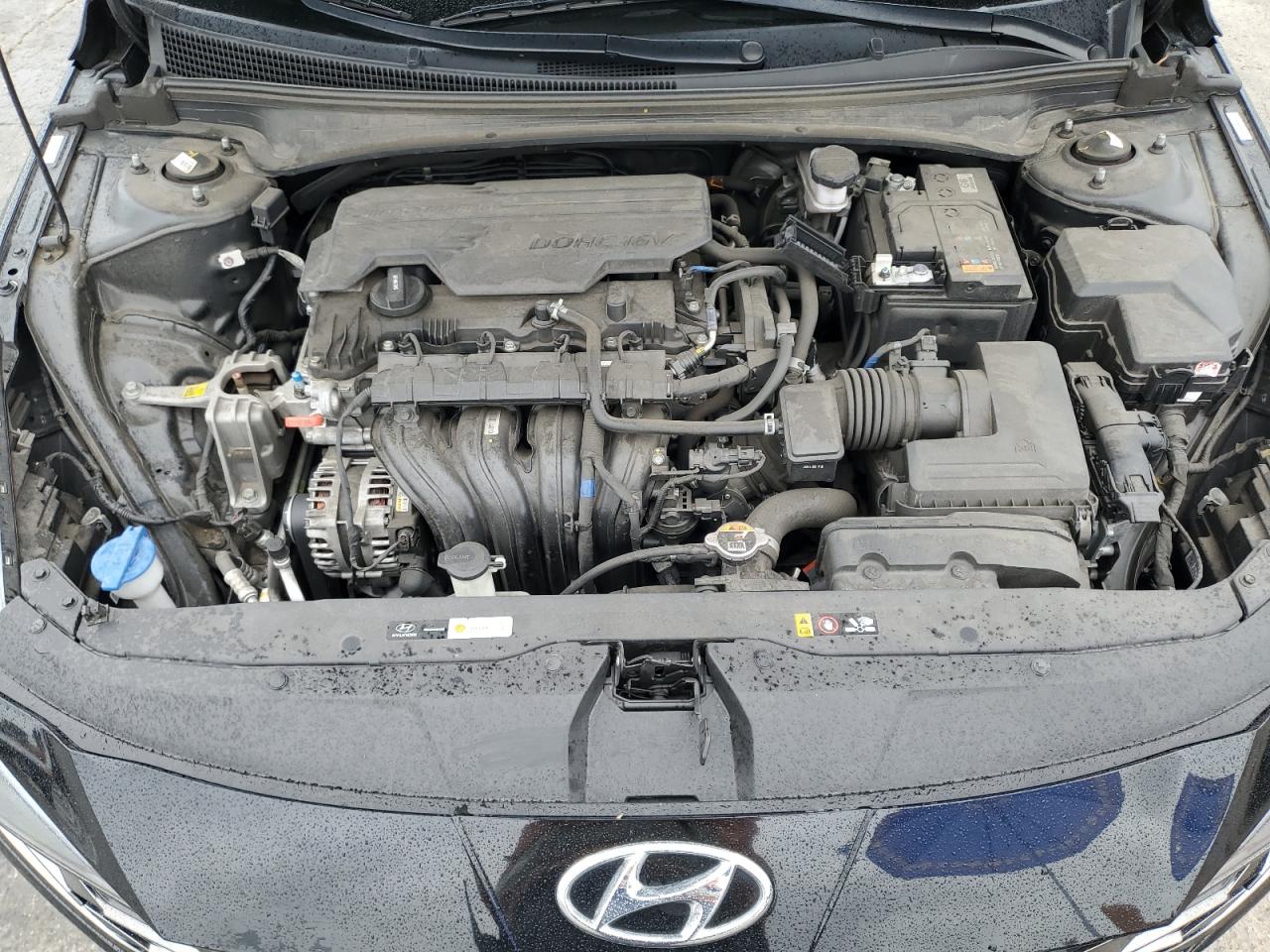 2022 Hyundai Elantra VIN KMHLN4AG7NU245746 Copart auction photo, rear end damage thumbnail 11