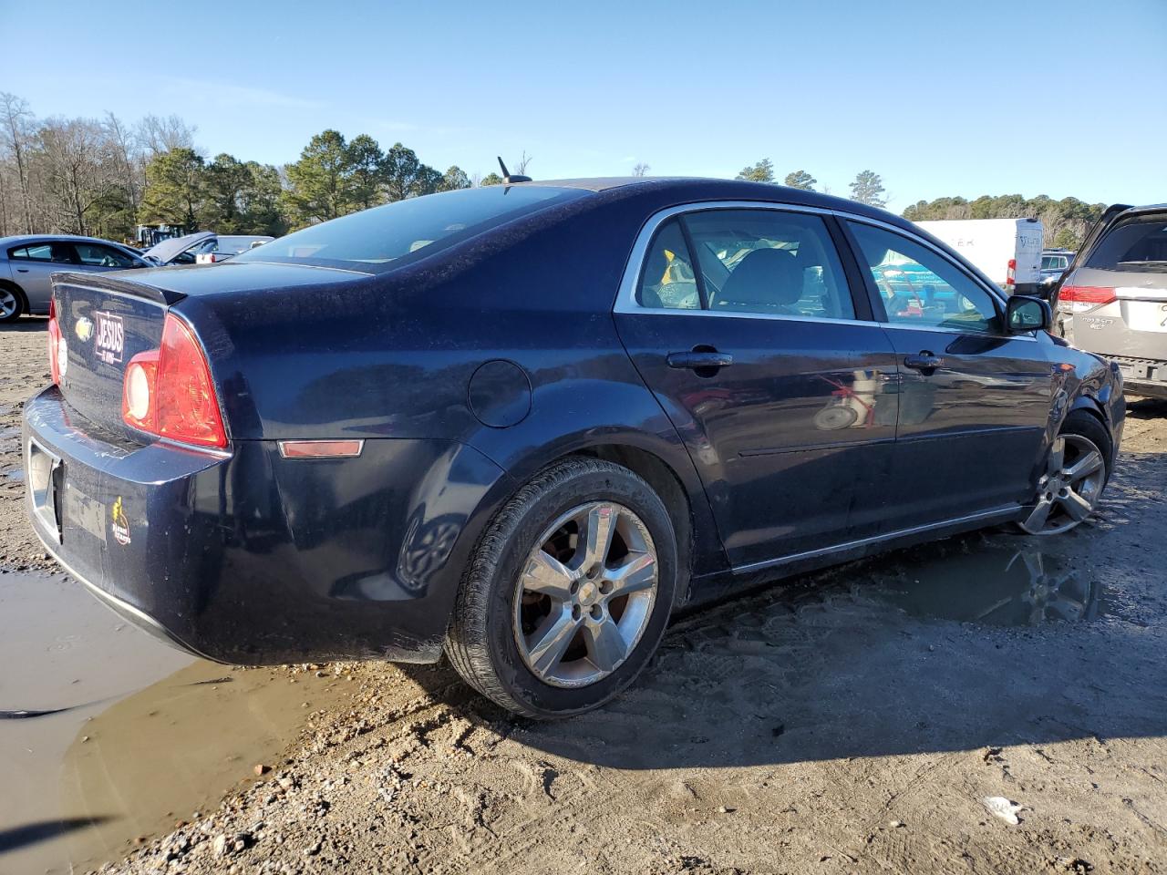2011 Chevrolet Malibu VIN 1G1ZC5E11BF379774 Copart auction photo, undercarriage / front end damage thumbnail 3