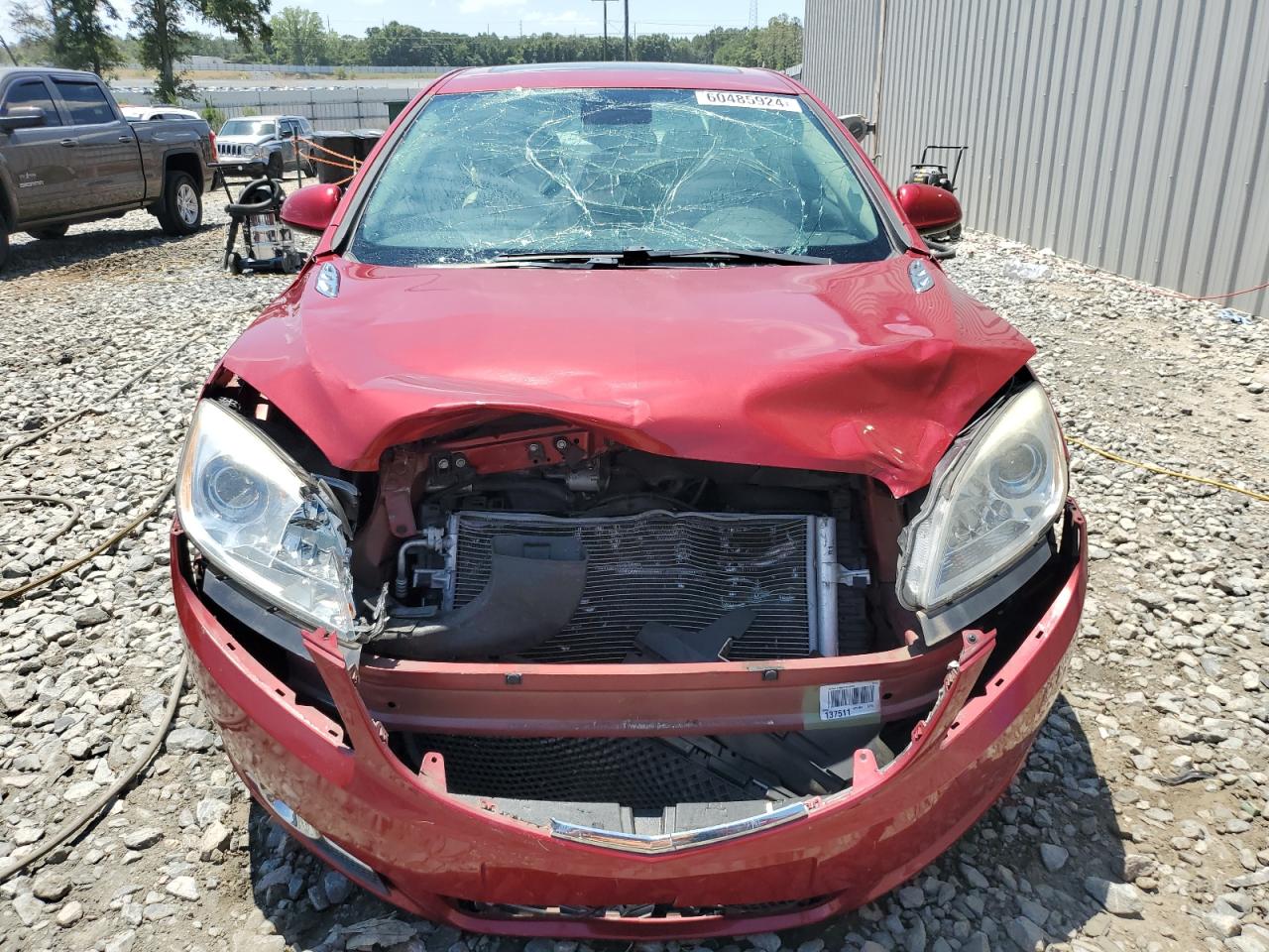 2013 Buick Verano VIN 1G4PS5SK1D4103085 Copart auction photo, front end damage thumbnail 5