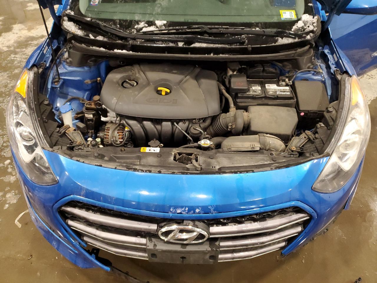 2017 Hyundai Elantra VIN KMHD35LHXHU373585 Copart auction photo, front end / all over damage thumbnail 11