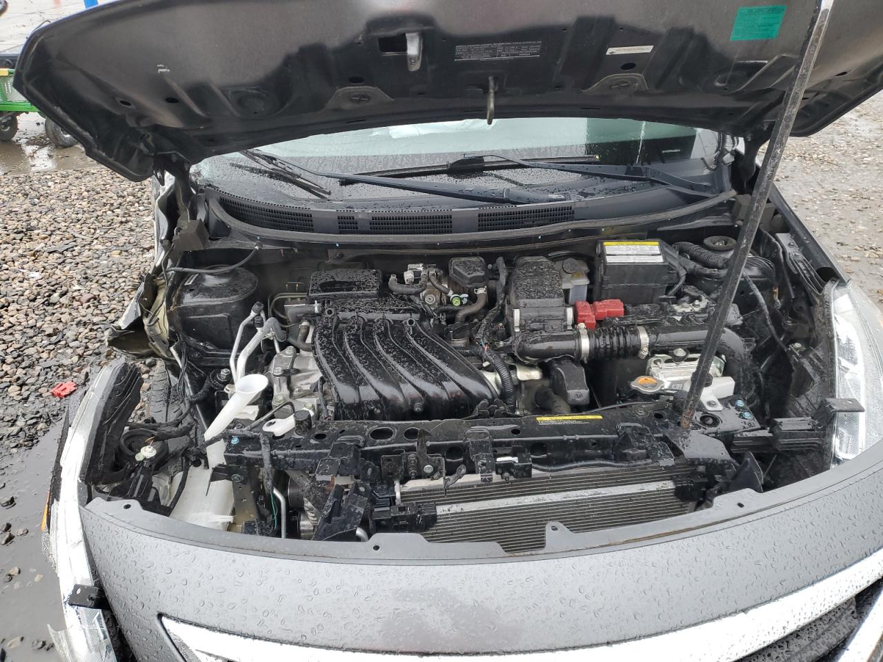 2019 Nissan Versa VIN 3N1CN7AP9KL838118 Copart auction photo, side / front end damage thumbnail 13