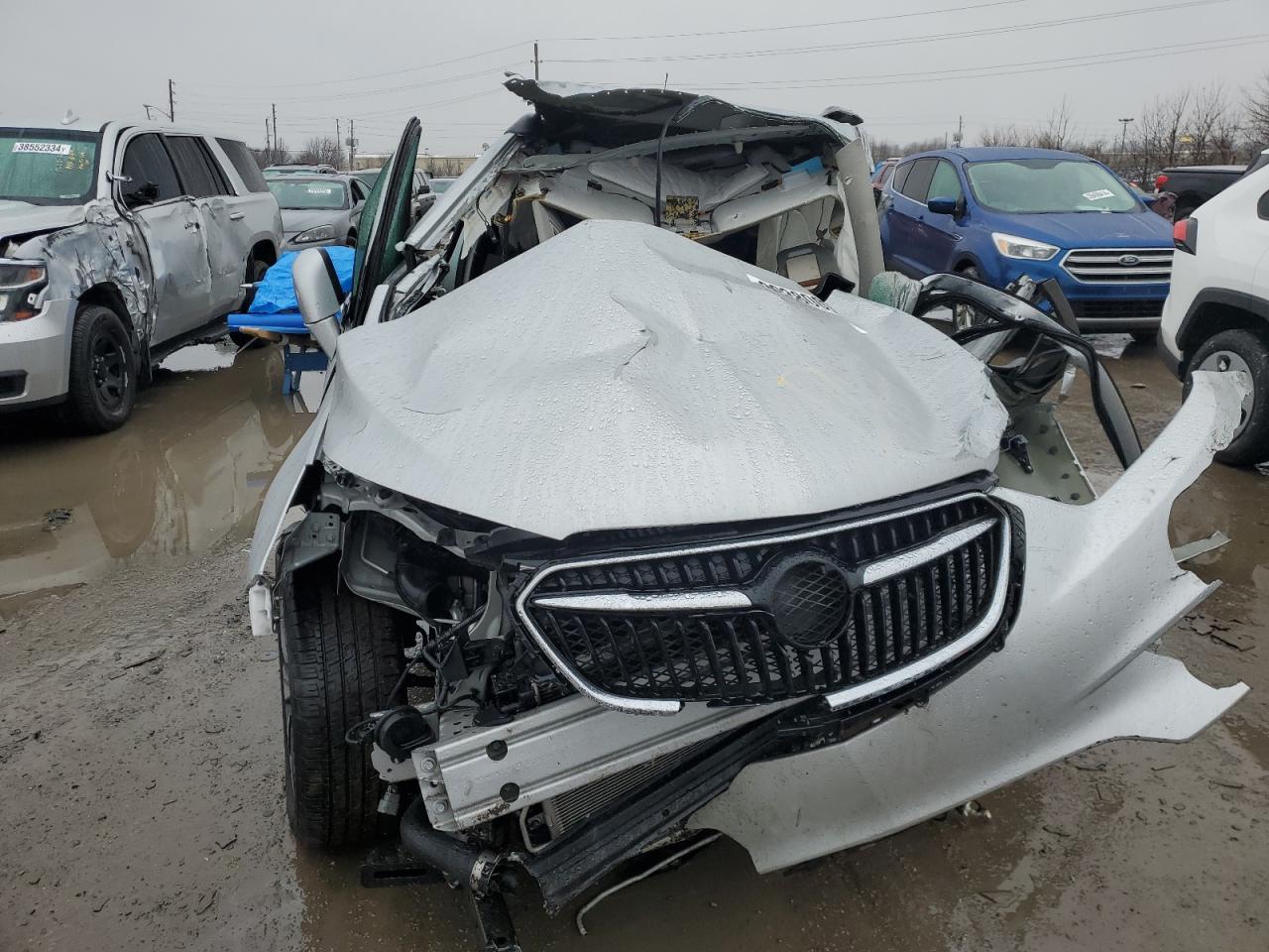 2021 Buick Encore VIN KL4CJASB0MB304982 Copart auction photo, all over damage thumbnail 5