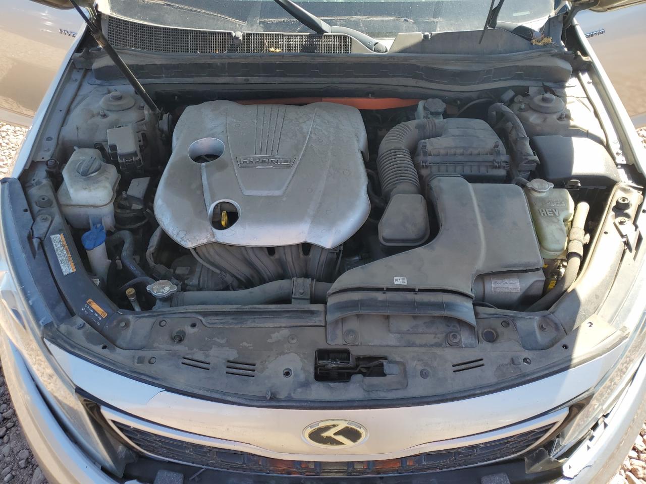 2013 KIA Optima VIN KNAGM4AD6D5051925 Copart auction photo, front end damage thumbnail 12
