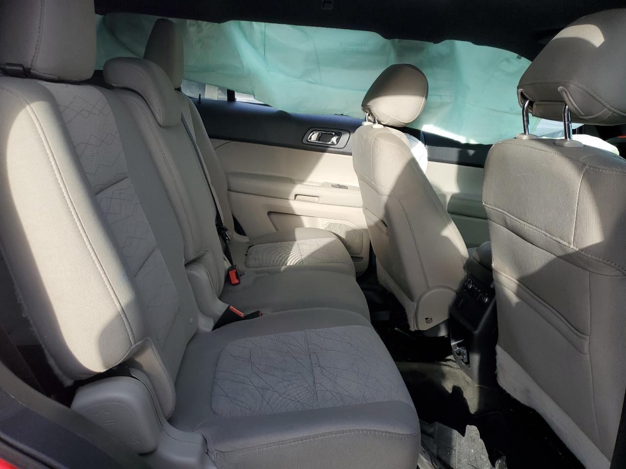 2015 Ford Explorer VIN 1FM5K8B87FGB00206 Copart auction photo, side / front end damage thumbnail 11