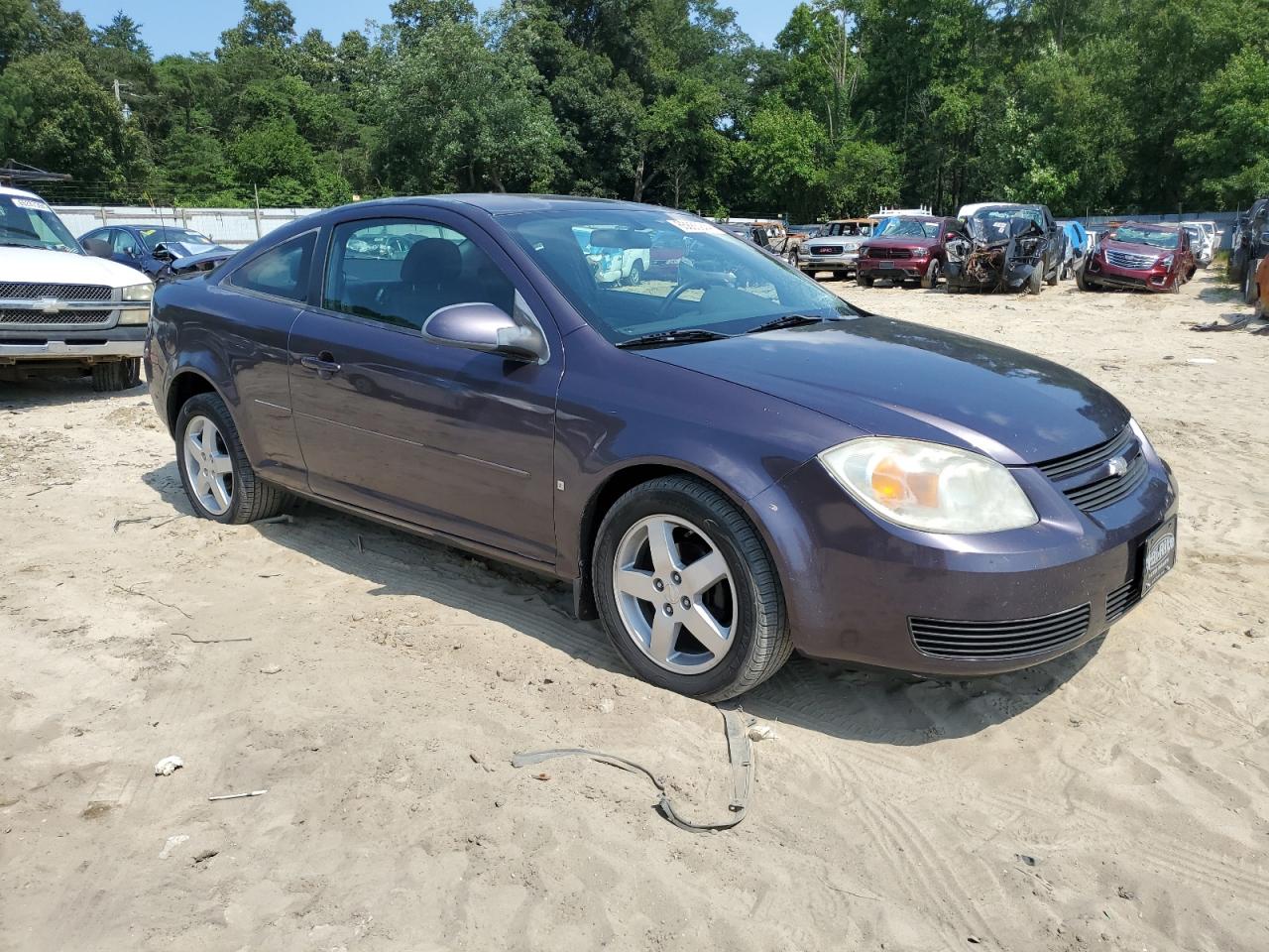 2006 Chevrolet Cobalt VIN 1G1AL18F467645804 Copart auction photo, undercarriage / front end damage thumbnail 4