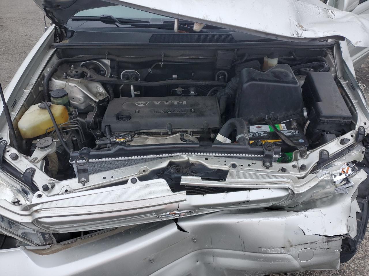 2007 Toyota Highlander VIN JTEHD21A770047901 Copart auction photo, front end / side damage thumbnail 11