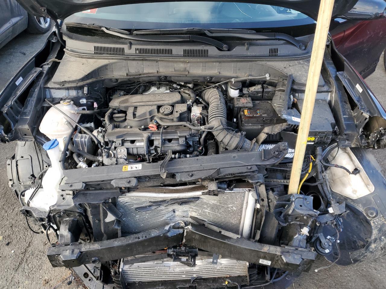 2022 Hyundai Kona VIN KM8K3CA3XNU902113 Copart auction photo, front end / side damage thumbnail 12