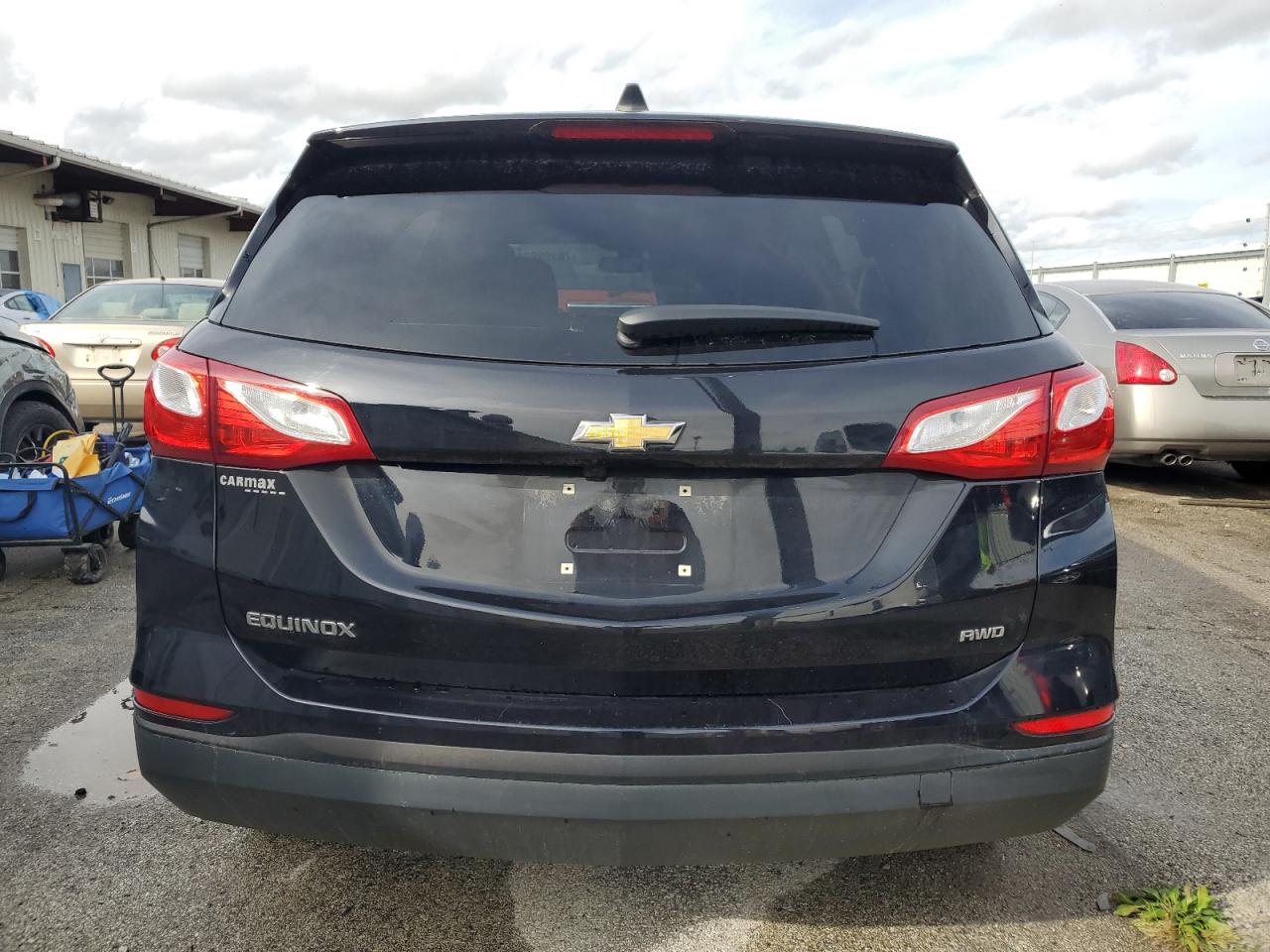 2020 Chevrolet Equinox VIN 2GNAXSEV3L6282881 Copart auction photo, burn - interior damage thumbnail 6