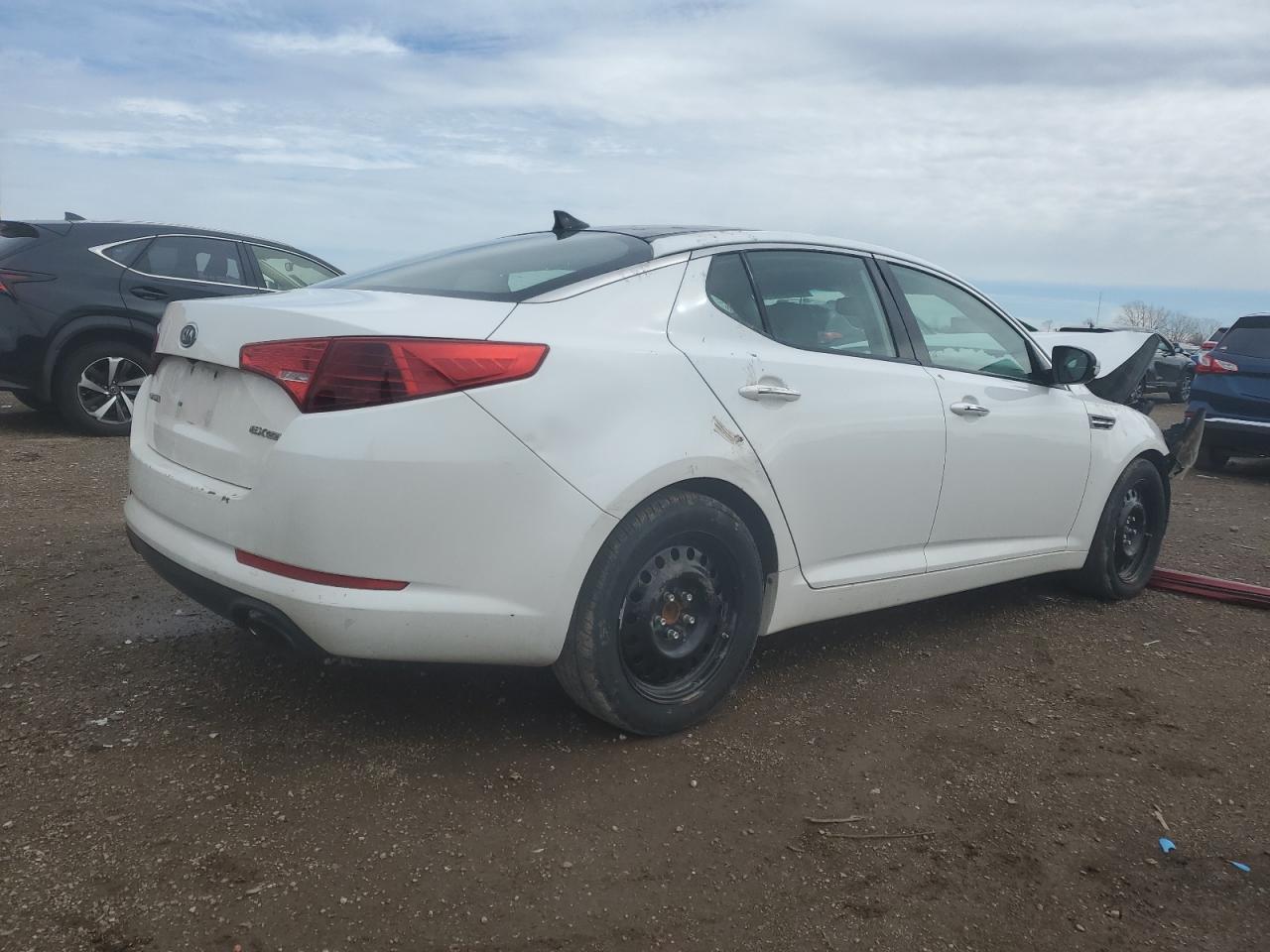 2012 KIA Optima VIN 5XXGN4A78CG069508 Copart auction photo, front end / minor dent/scratches damage thumbnail 3