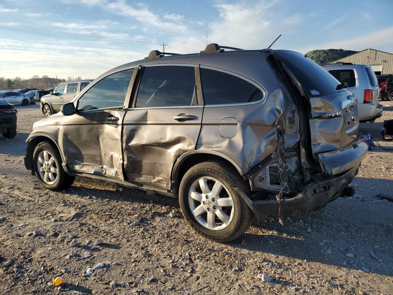 2009 Honda CR-V VIN 5J6RE38789L022720 Copart auction photo, all over damage thumbnail 2