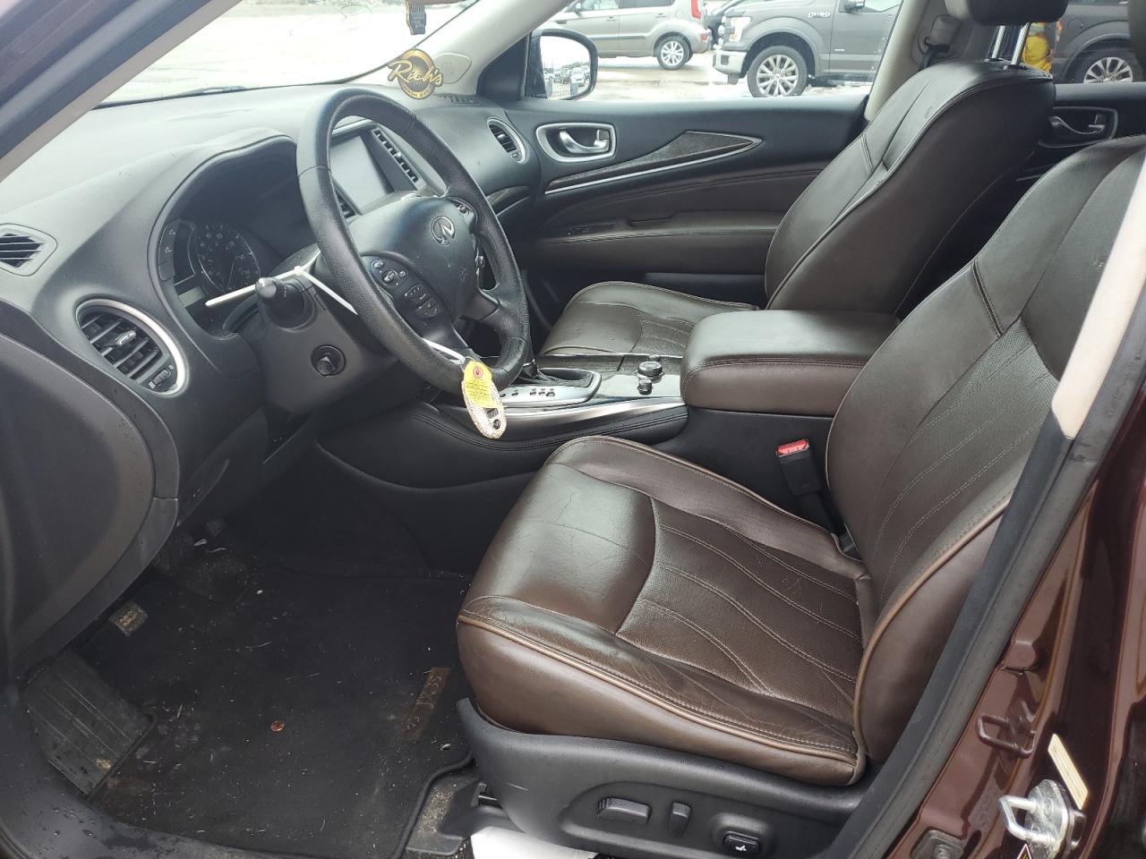 2013 Infiniti JX VIN 5N1AL0MN7DC335399 Copart auction photo, front end damage thumbnail 7