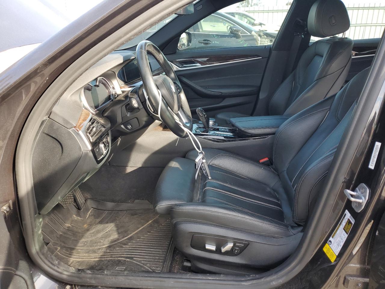 2017 BMW 5er VIN WBAJE5C30HG916735 Copart auction photo, side damage thumbnail 7
