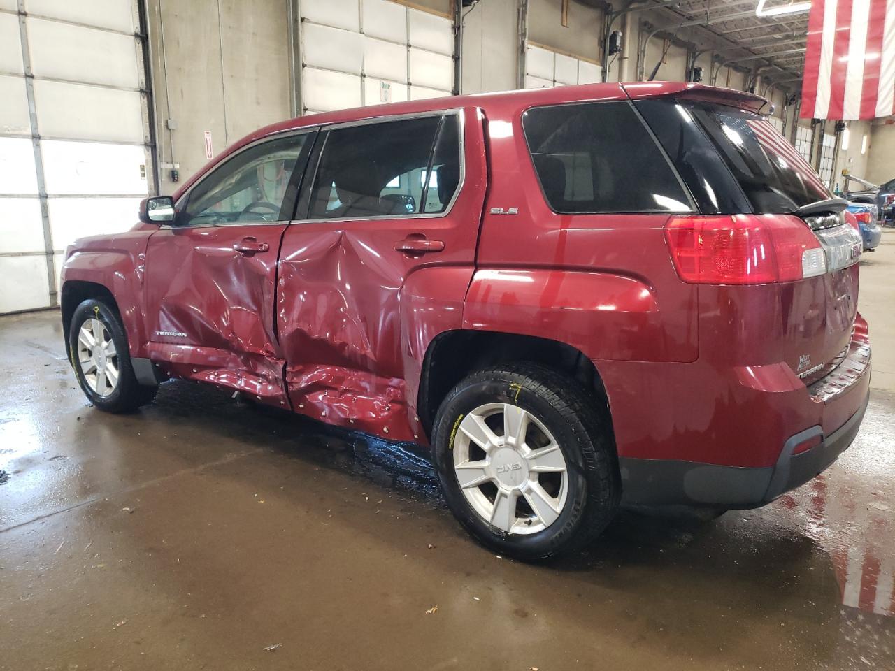 2012 GMC Terrain VIN 2GKFLREK0C6253898 Copart auction photo, side damage thumbnail 2