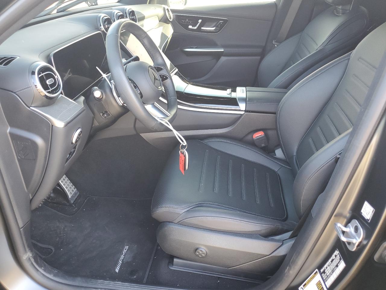 2024 Mercedes-Benz GLC VIN W1NKJ4HB7RF113966 Copart auction photo, front end damage thumbnail 7